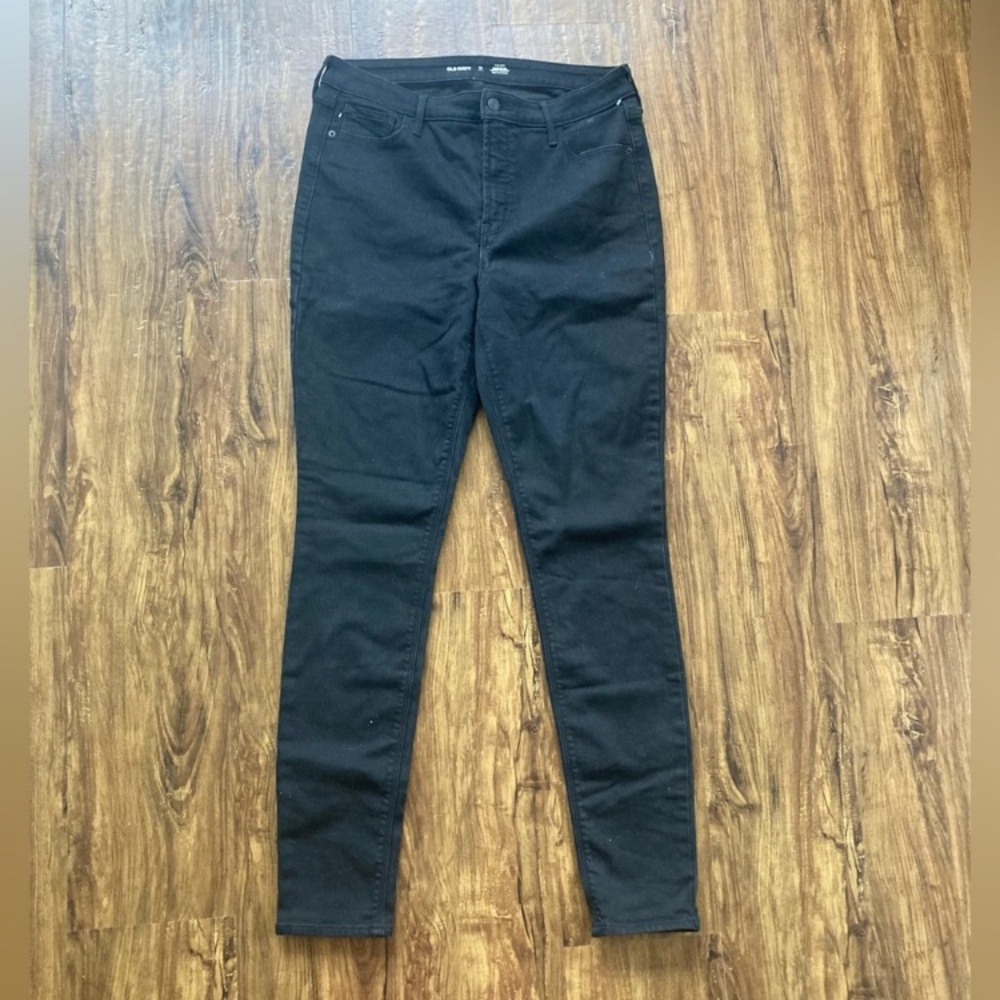 Old Navy High-Rise Super Skinny Jeans - Black